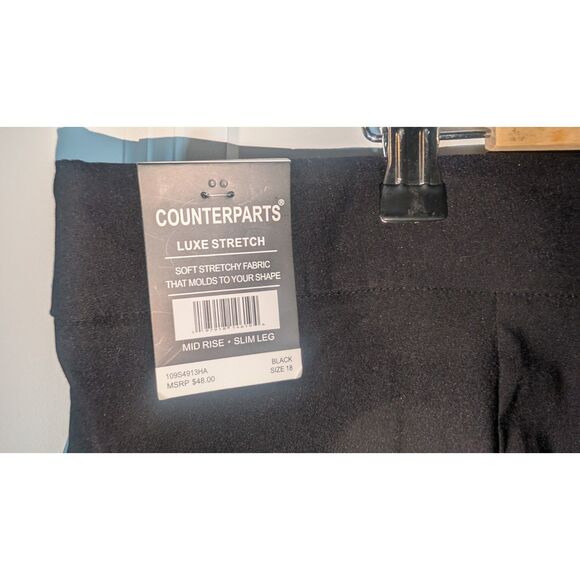 Counterparts Black Luxe Stretch Size 18 - Picture 3 of 3